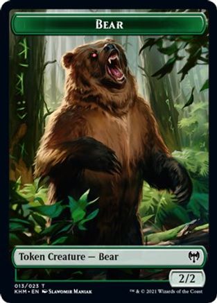 Bear Token (KHM-013) [Kaldheim]