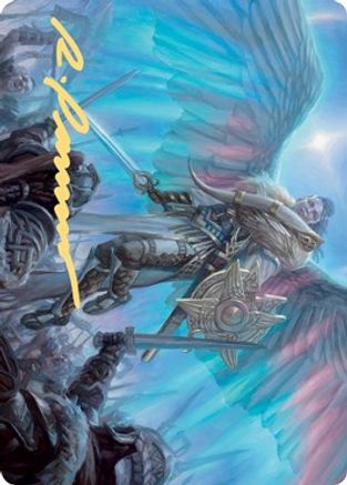Resplendent Marshal Art Card (Gold-Stamped Signature) (ASKHM-004) [Art Series: Kaldheim]