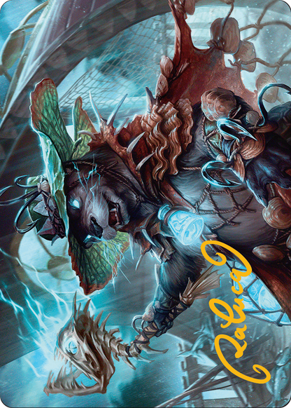 Tempest Angler // Tempest Angler (ABLB-030) (Borderless) [Bloomburrow Art Series]