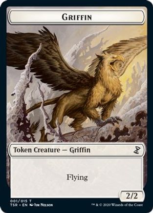 Griffin Token (TSR-001) [Time Spiral: Remastered]
