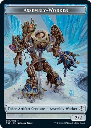 Assembly-Worker Token (TSR-014) [Time Spiral: Remastered]