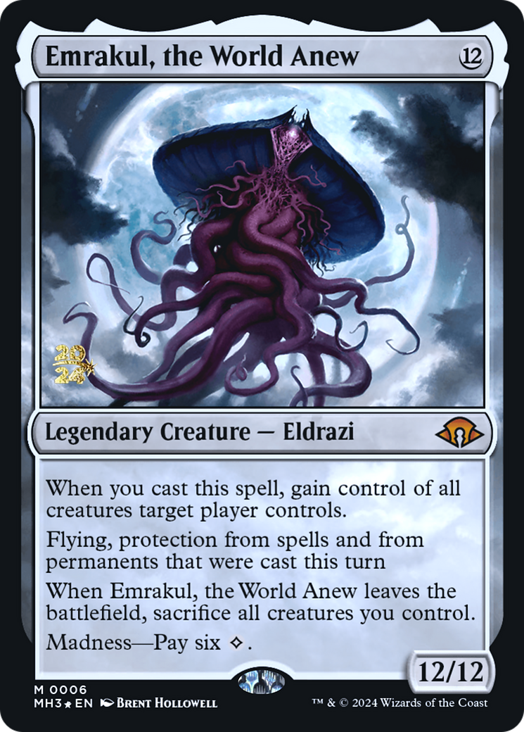 Emrakul, the World Anew (PRE-006) [Modern Horizons 3 Promos] Foil