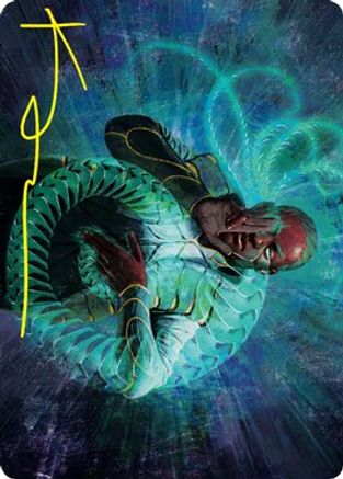 Biomathematician Art Card (Gold-Stamped Signature) (ASSTX-021) [Art Series: Strixhaven]