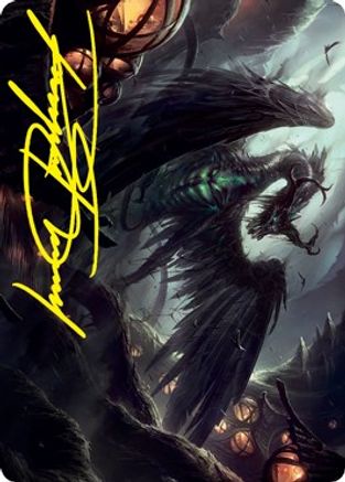 Beledros Witherbloom Art Card (Gold-Stamped Signature) (ASSTX-057) [Art Series: Strixhaven]