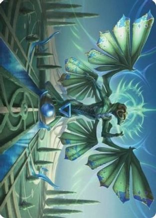 Tanazir Quandrix Art Card (ASSTX-060) [Art Series: Strixhaven]