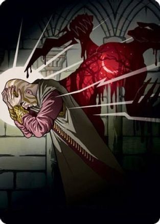 Agonizing Remorse Art Card (ASSTX-070) [Art Series: Strixhaven]
