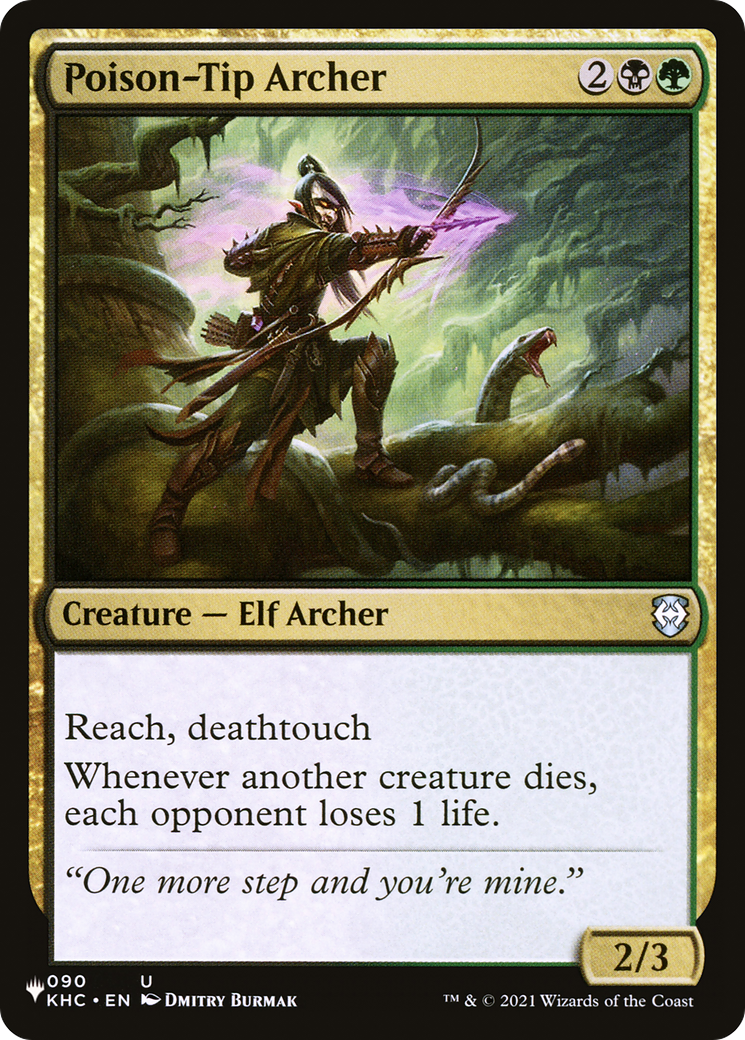 Poison-Tip Archer (LIST-090) [The List]