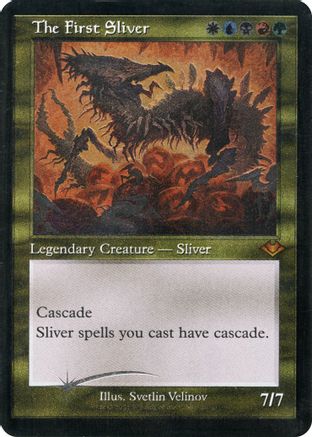 The First Sliver (Retro Frame) (Foil Etched) (MH1-026) [Modern Horizons] Foil