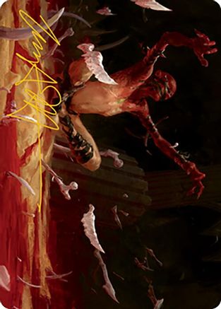 Bone Shards Art Card (Gold-Stamped Signature) (ASMH2-027) [Art Series: Modern Horizons 2]