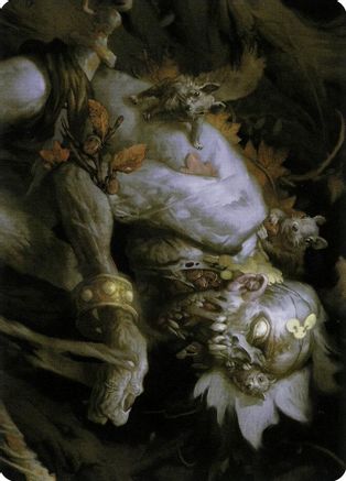 Nested Shambler Art Card (ASMH2-032) [Art Series: Modern Horizons 2]