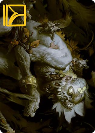 Nested Shambler Art Card (Gold-Stamped Signature) (ASMH2-032) [Art Series: Modern Horizons 2]