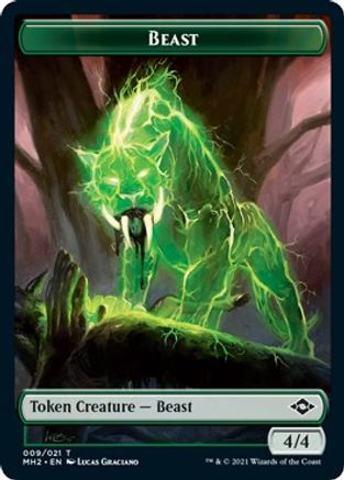 Beast Token (MH2-009) [Modern Horizons 2]