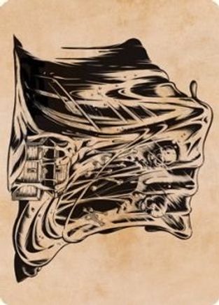 Gelatinous Cube (Showcase) Art Card (ASAFR-071) [Art Series: Adventures in the Forgotten Realms]