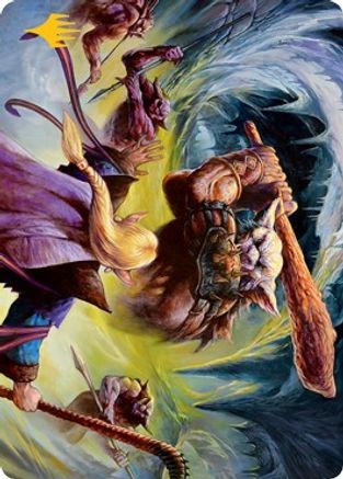 Den of the Bugbear (Dungeon Module) Art Card (Gold-Stamped) (ASAFR-034) [Art Series: Adventures in the Forgotten Realms]