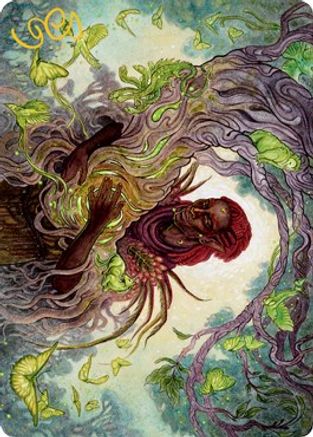 Circle of Dreams Druid Art Card (Gold-Stamped Signature) (ASAFR-066) [Art Series: Adventures in the Forgotten Realms]