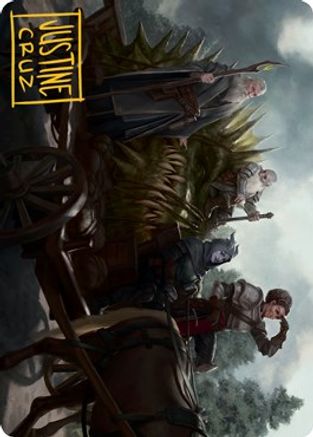 Grim Bounty Art Card (Gold-Stamped Signature) (ASAFR-072) [Art Series: Adventures in the Forgotten Realms]