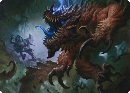 Basilisk Art Card (ASAFR-009) [Art Series: Adventures in the Forgotten Realms]