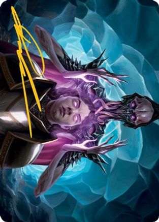 Mind Flayer Art Card (Gold-Stamped Signature) (ASAFR-002) [Art Series: Adventures in the Forgotten Realms]