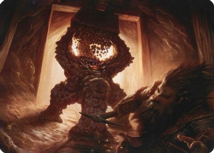 Xorn Art Card (ASAFR-023) [Art Series: Adventures in the Forgotten Realms]