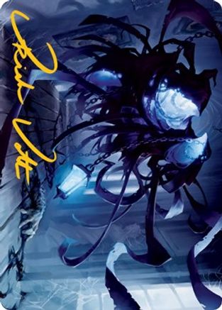 Spectral Adversary Art Card (Gold-Stamped Signature) (ASMID-030) [Art Series: Innistrad: Midnight Hunt]
