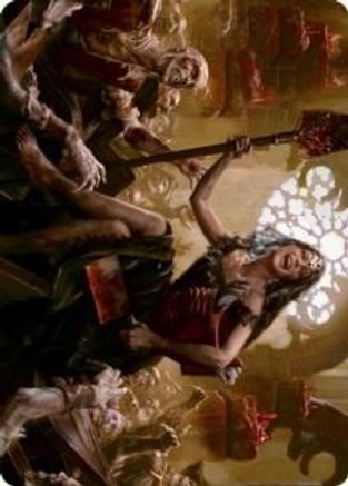 Gisa, Glorious Resurrector Art Card (ASMID-035) [Art Series: Innistrad: Midnight Hunt]