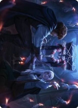 Faithful Mending Art Card (ASMID-060) [Art Series: Innistrad: Midnight Hunt]