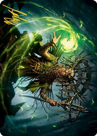 Katilda, Dawnhart Prime Art Card (Gold-Stamped Signature) (ASMID-062) [Art Series: Innistrad: Midnight Hunt]