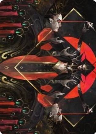 Gift of Fangs Art Card (ASVOW-034) [Art Series: Innistrad: Crimson Vow]