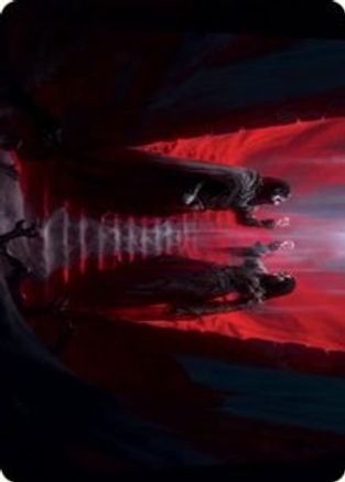 Vampires' Vengeance Art Card (ASVOW-049) [Art Series: Innistrad: Crimson Vow]