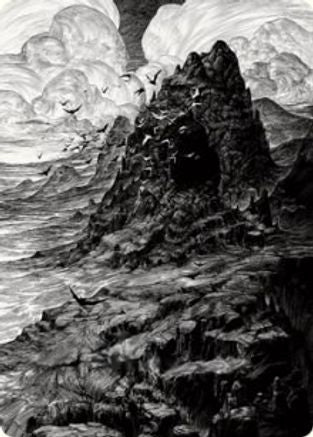 Mountain Art Card (ASVOW-080) [Art Series: Innistrad: Crimson Vow]