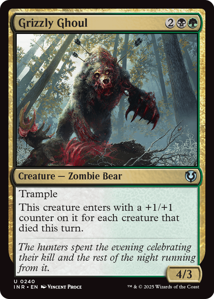 Grizzly Ghoul (INR-240) [Innistrad Remastered]