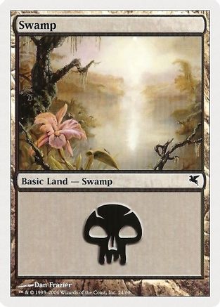 Swamp (PSAL-024) [Magic Encyclopedia 2005 (Salvat/Hachette)]