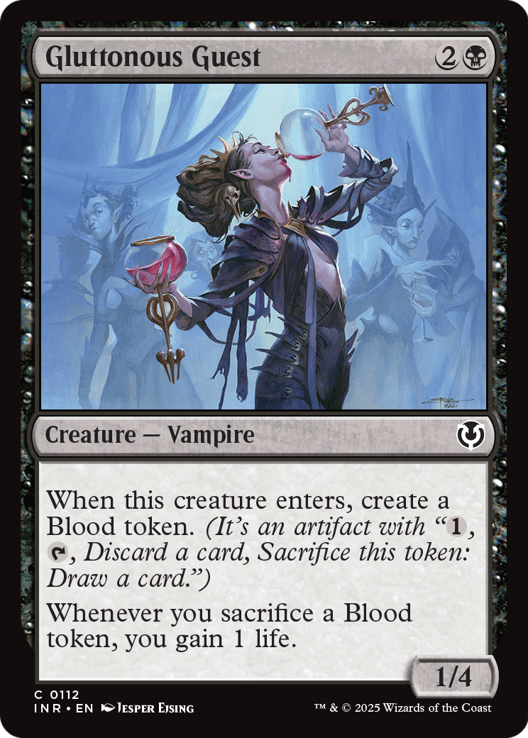 Gluttonous Guest (INR-112) [Innistrad Remastered]