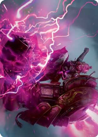 Voltage Surge Art Card (ASNEO-015) [Art Series: Kamigawa: Neon Dynasty]