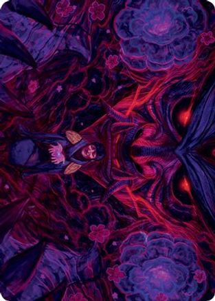 Reckoner Shakedown Art Card (ASNEO-018) [Art Series: Kamigawa: Neon Dynasty]