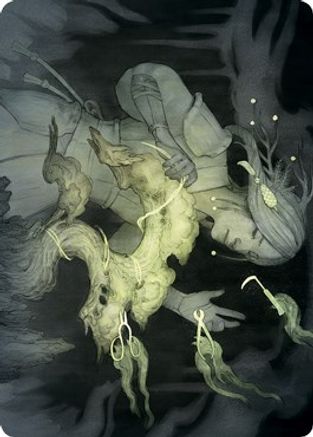 Careful Cultivation Art Card (ASNEO-021) [Art Series: Kamigawa: Neon Dynasty]