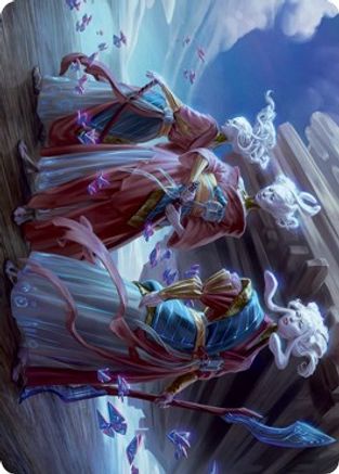 Guardians of Oboro Art Card (ASNEO-030) [Art Series: Kamigawa: Neon Dynasty]