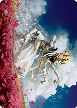 Myojin of Blooming Dawn Art Card (ASNEO-033) [Art Series: Kamigawa: Neon Dynasty]