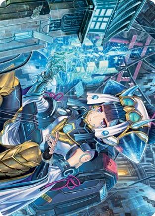 Covert Technician Art Card (ASNEO-051) [Art Series: Kamigawa: Neon Dynasty]
