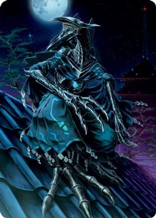 Jin-Gitaxias, Progress Tyrant Art Card (ASNEO-052) [Art Series: Kamigawa: Neon Dynasty]