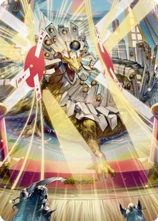 Spirit-Sister's Call Art Card (ASNEO-075) [Art Series: Kamigawa: Neon Dynasty]