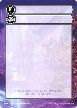 Helper Card - 2/9 (NEO-002) [Kamigawa: Neon Dynasty]