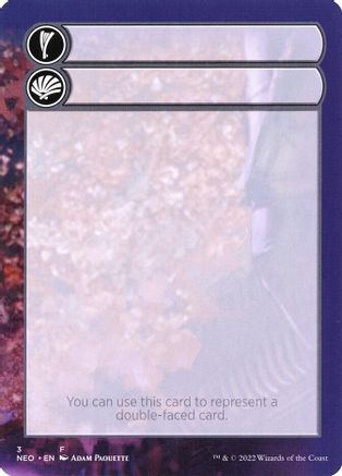 Helper Card - 3/9 (NEO-003) [Kamigawa: Neon Dynasty]