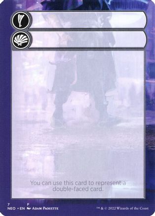 Helper Card - 7/9 (NEO-007) [Kamigawa: Neon Dynasty]