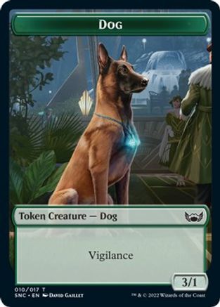 Dog Token (SNC-010) [Streets of New Capenna]