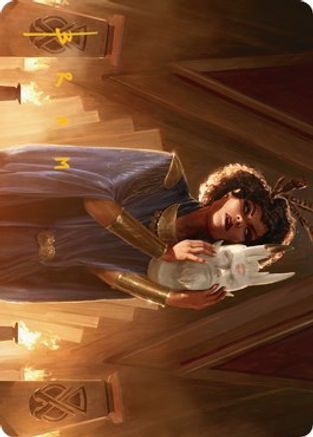 Cormela, Glamour Thief Art Card (Gold-Stamped Signature) (ASSNC-023) [Art Series: Streets of New Capenna]