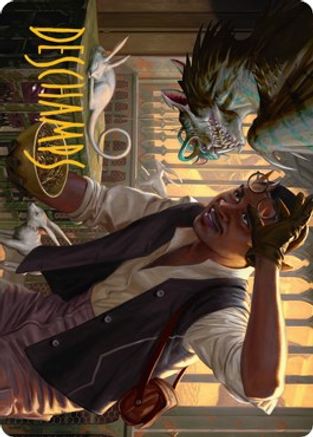 Bennie Bracks, Zoologist Art Card (Gold-Stamped Signature) (ASSNC-049) [Art Series: Streets of New Capenna]