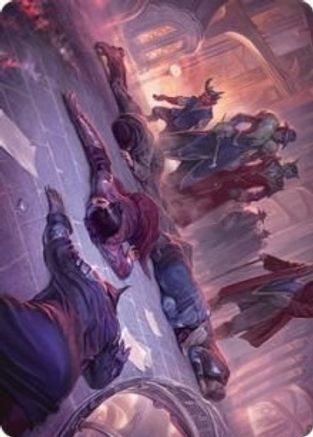 Make an Example Art Card (ASSNC-056) [Art Series: Streets of New Capenna]