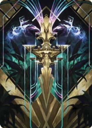 Halo Fountain Art Card (ASSNC-066) [Art Series: Streets of New Capenna]