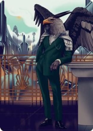 Falco Spara, Pactweaver Art Card (67/81) (ASSNC-067) [Art Series: Streets of New Capenna]